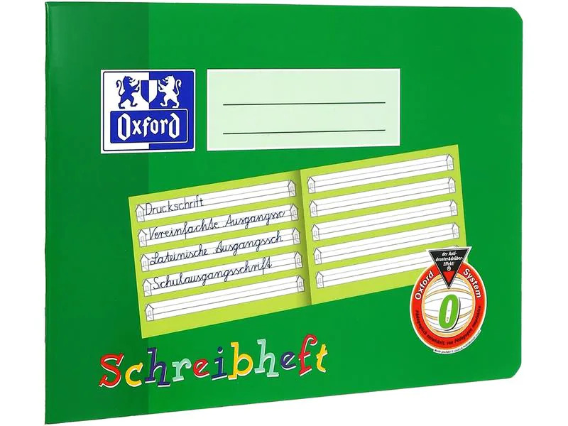 Oxford Schulheft A5 quer liniert, 16 Seiten