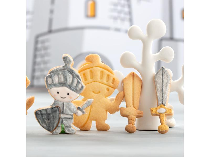 Decora Guetzli-Ausstecher-Set 2 Stück, Ritter