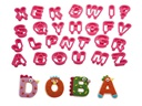 Decora Guetzli-Ausstecher-Set 27 Stück, Alphabet