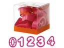 Decora Guetzli-Ausstecher-Set 9 Stück, Zahlen