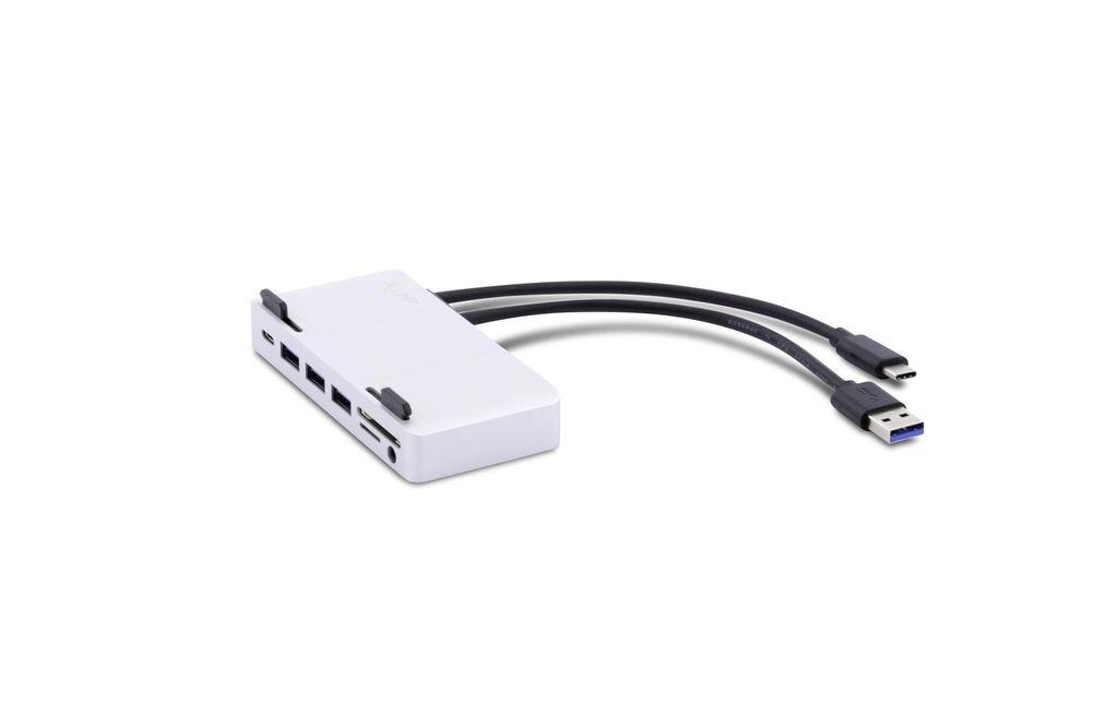 LMP Dockingstation USB-C Attach 7 Port iMac Silber