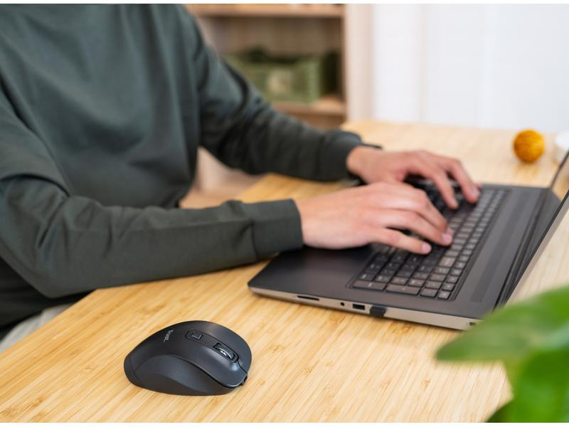 Trust Ergonomische Maus Fyda Rechargeable Schwarz