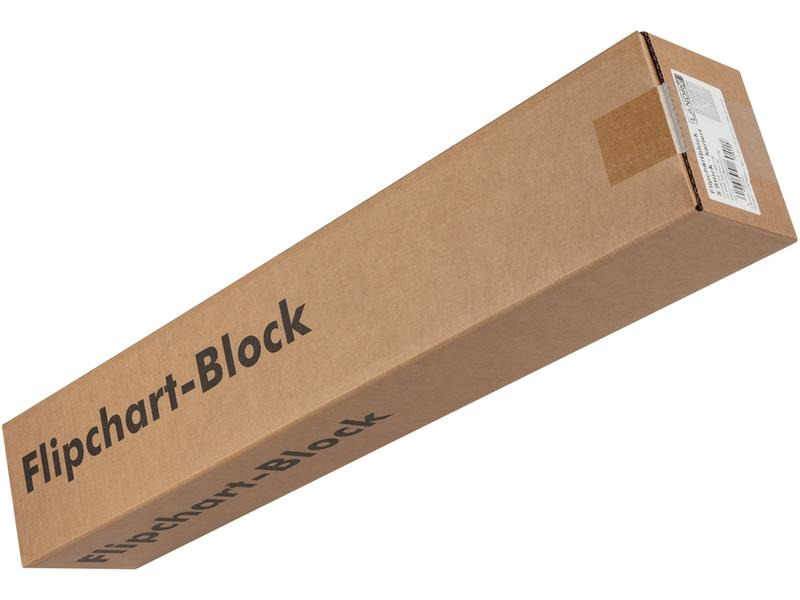 Landré Flipchart Block 68 x 98 cm, kariert, Weiss