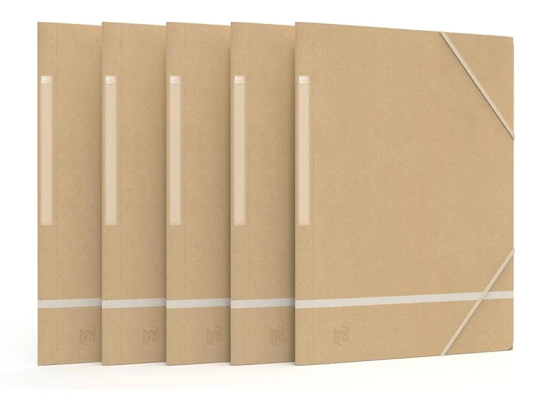 Oxford Gummibandmappe A4, Beige