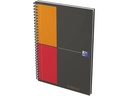 Oxford Notizbuch B5, kariert, Grau