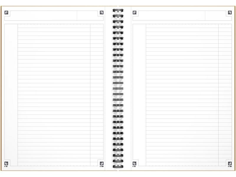Oxford Notizbuch B5, liniert, Orange
