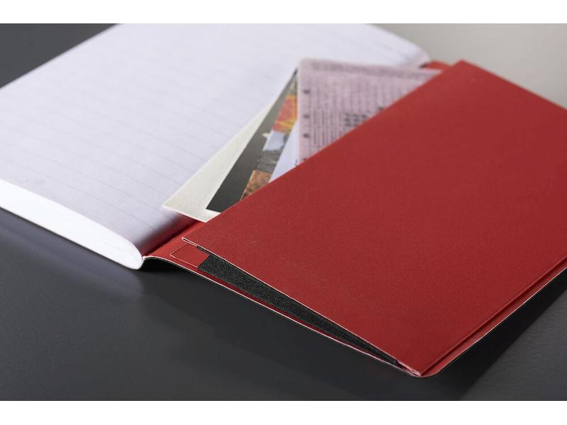 Oxford Notizbuch Business Journal A5, Schwarz/Rot