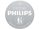 Philips Knopfzelle Knopfzelle Lithium CR2016 2 Stück