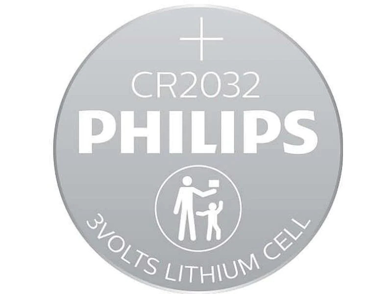 Philips Knopfzelle Knopfzelle Lithium CR203 2 Stück