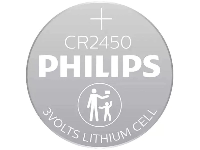 Philips Knopfzelle Knopfzelle Lithium R245 2 Stück