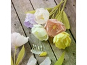 Creativ Company Krepppapier 3 Rollen 25 x 60 cm, Rosa mattiert