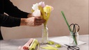 Creativ Company Krepppapier 3 Rollen 25 x 60 cm, Rosa mattiert