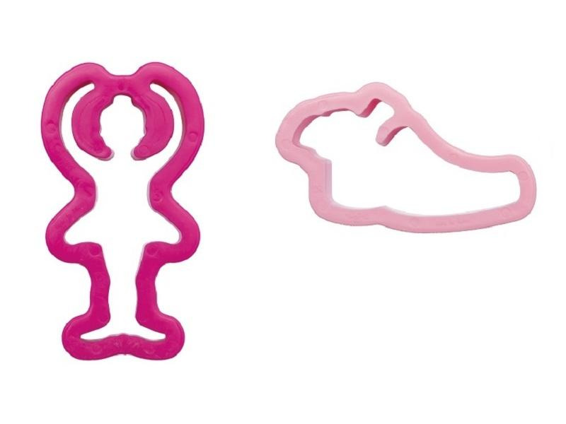 Decora Guetzli-Ausstecher-Set 2 Stück, Ballerina