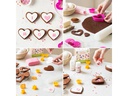 Decora Guetzli-Ausstecher-Set 4 Stück, Herz