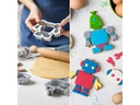 Decora Guetzli-Ausstecher-Set 4 Stück, Roboter