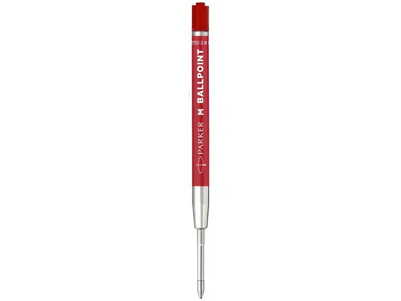 Parker Schreibmine Quinkflow Medium (M), Rot, 2 Stück