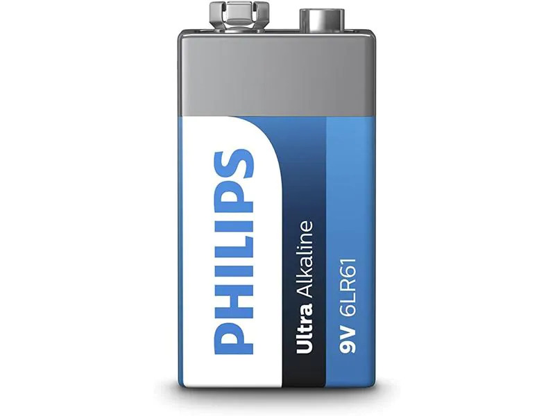 Philips Batterie Batterie Alkaline 9 V 1 Stück