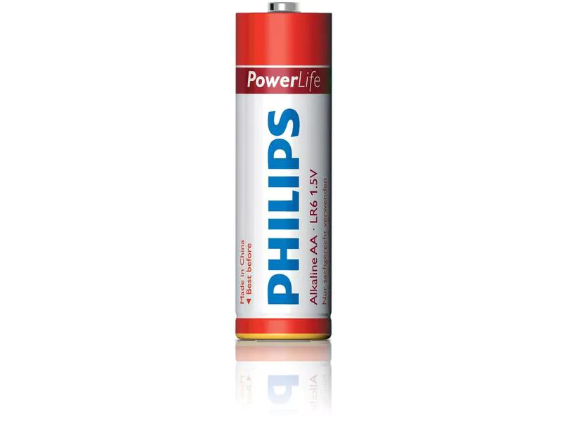 Philips Batterie Batterie Power Alkaline AA 16 Stück