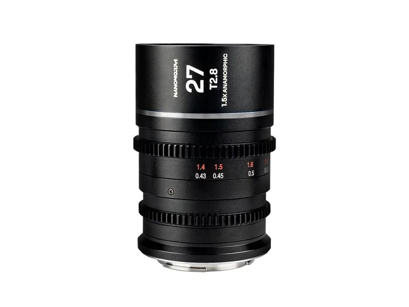 Venus Optic Festbrennweite Nano1.5X27mmT/2.8 (Silver) – Fujifilm X-Mount