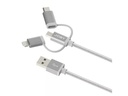 Joby USB 2.0-Kabel USB A - Lightning/Micro-USB A/USB C 1.2 m