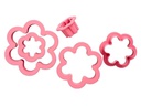 Decora Guetzli-Ausstecher-Set 6 Stück, Blume