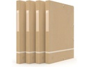 Oxford Gummibandmappe A4, Beige
