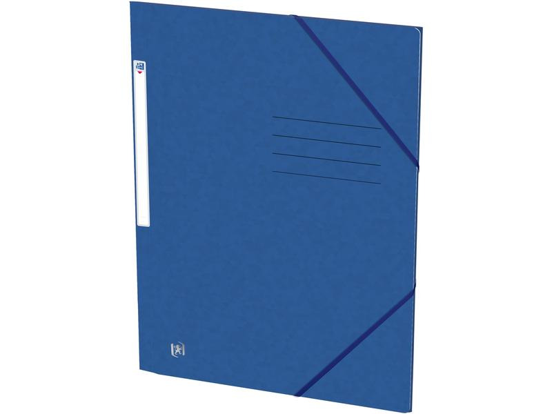 Oxford Gummibandmappe A4, Blau