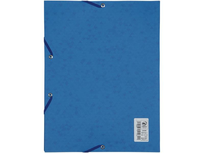 Oxford Gummibandmappe A4, Blau