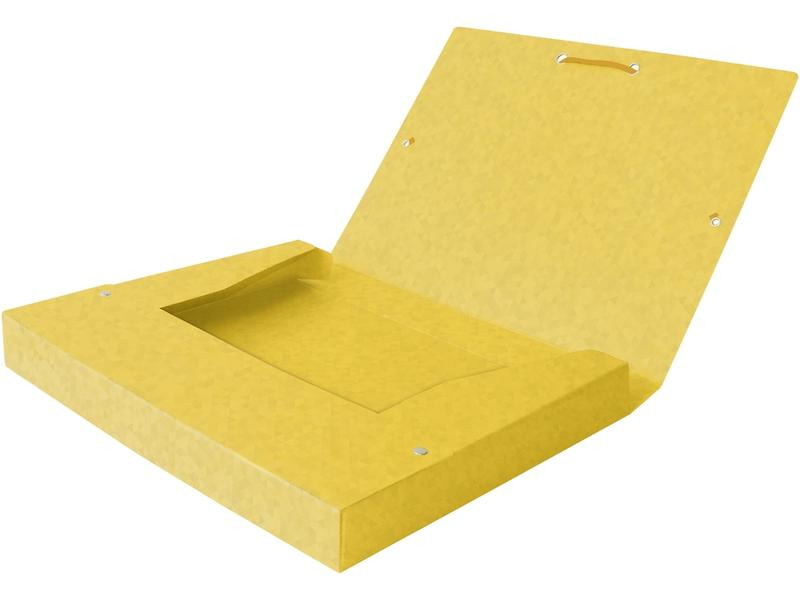 Oxford Gummibandmappe A4, Gelb