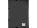 Oxford Gummibandmappe A4, Schwarz