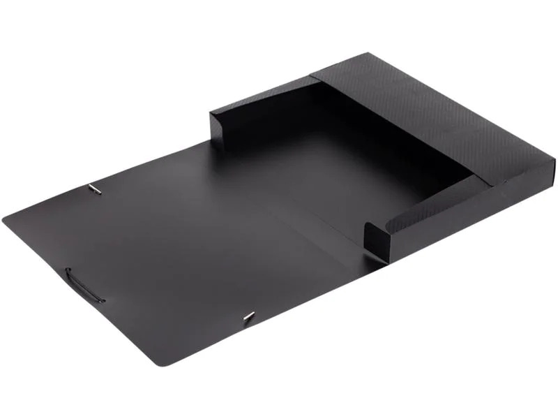 Oxford Gummibandmappe A4, Schwarz