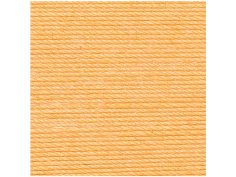 Rico Design Häkel- und Strickgarn Essentials Crochet 50 g, Gelb