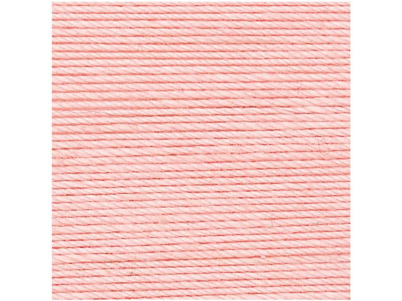 Rico Design Häkel- und Strickgarn Essentials Crochet 50 g, Hellrosa