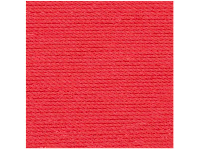 Rico Design Häkel- und Strickgarn Essentials Crochet 50 g, Rot