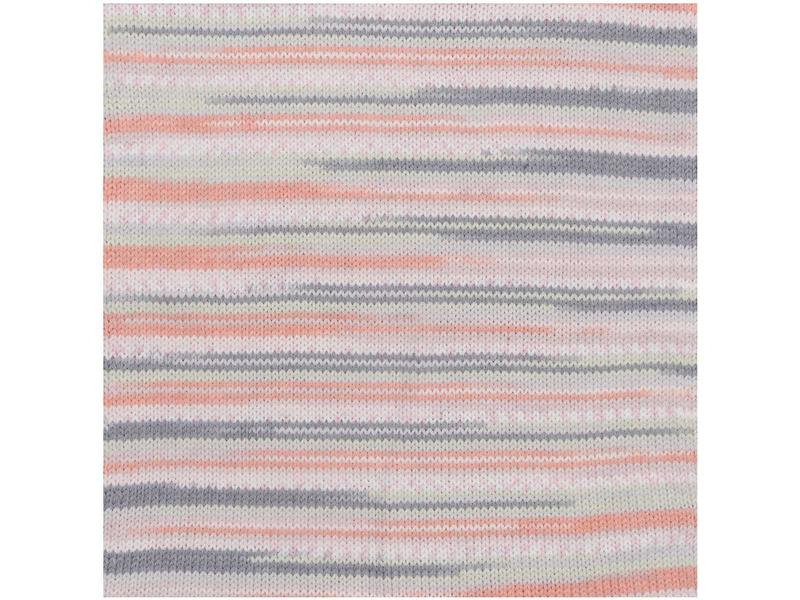 Rico Design Wolle Baby Dream dk 50 g, Grau; Lachs