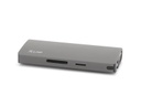 LMP Dockingstation USB-C Travel Dock Space Grau