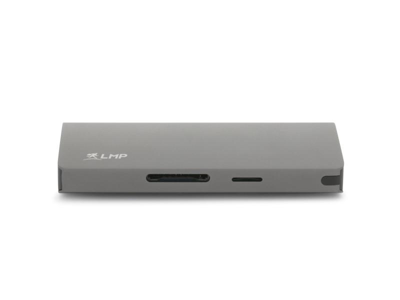 LMP Dockingstation USB-C Travel Dock Space Grau