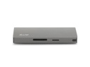 LMP Dockingstation USB-C Travel Dock Space Grau
