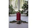 Star Trading LED-Kerze Pillar Flamme, 17 cm, Rot