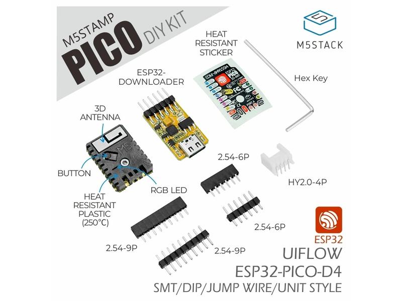 M5Stack Entwicklerboard M5Stamp Pico DIY Kit
