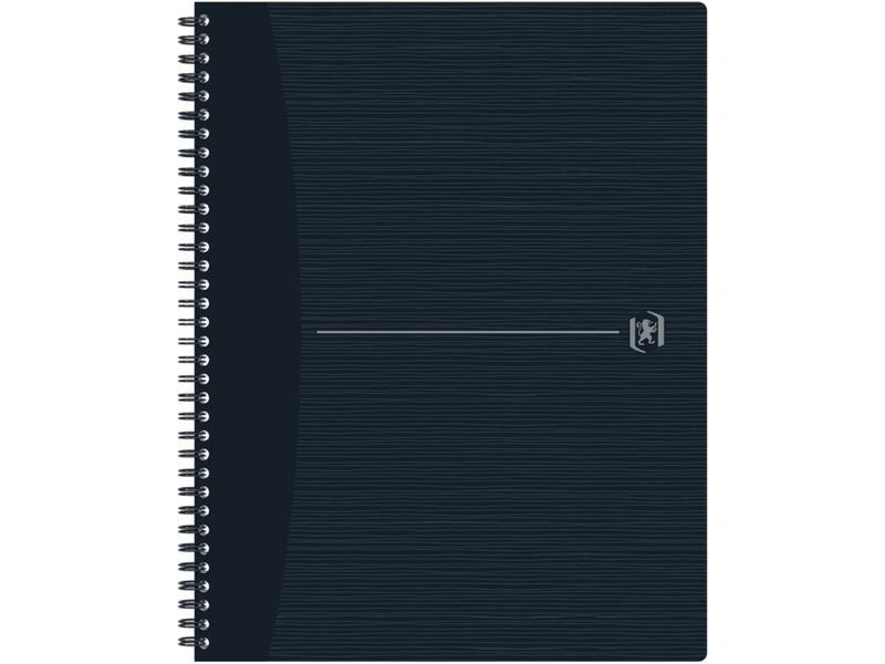 Oxford Notizbuch A4+, liniert, Schwarz