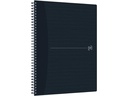 Oxford Notizbuch A4+, liniert, Schwarz