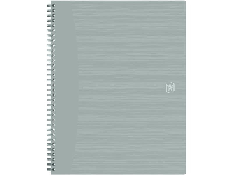Oxford Notizbuch A4+, liniert, Hellgrau