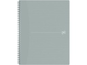 Oxford Notizbuch A4+, liniert, Hellgrau