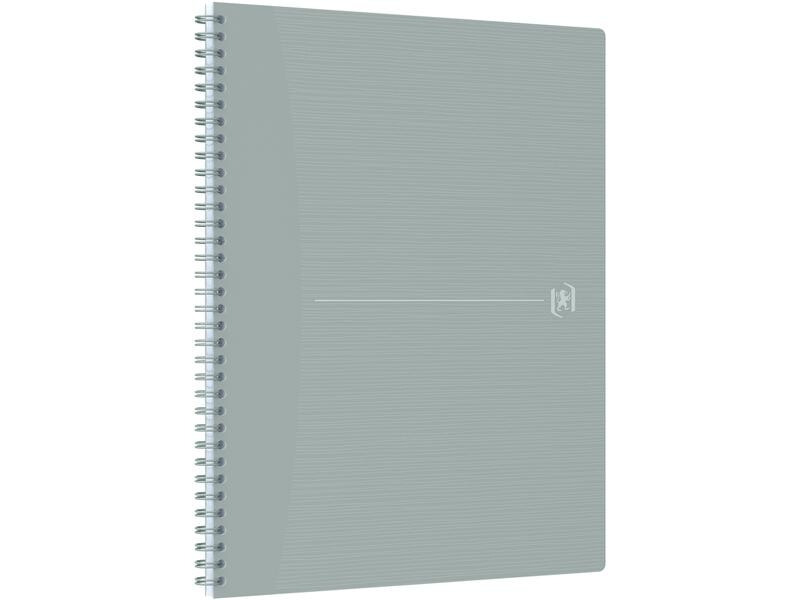 Oxford Notizbuch A4+, liniert, Hellgrau