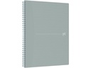 Oxford Notizbuch A4+, liniert, Hellgrau