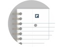 Oxford Notizbuch A4+, liniert, Hellgrau