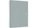 Oxford Notizbuch A4+, kariert, Hellgrau