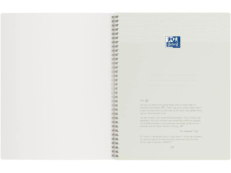 Oxford Notizbuch A4+, kariert, Grün