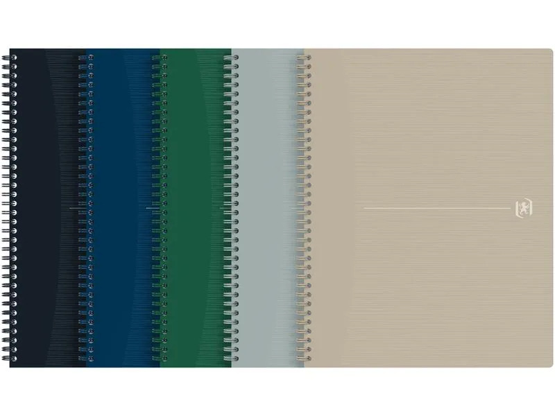 Oxford Notizbuch A4+, kariert, Blau